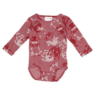 Romper (Rood) van Vossatassar Polyester, Wol