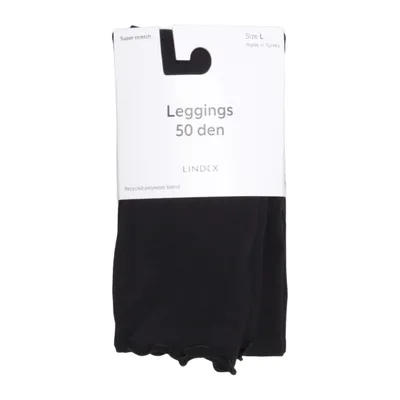 Leggings (Svart) från Lindex Elastan, Polyester