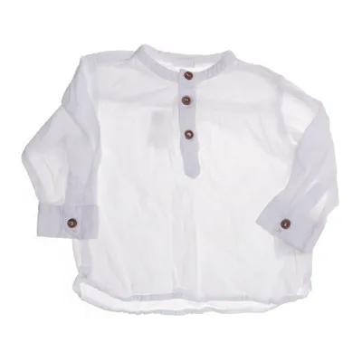 Farfarströja (Vit) från Baby by Lindex Bomull, Linne