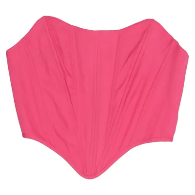 Bustier (Roze) van Missguided Tall Elastaan, Polyester