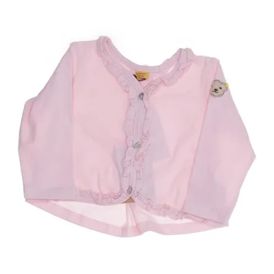 Cardigan (Roze) van Steiff Katoen, Elastaan