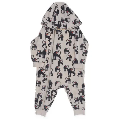 Mjukisdräkt (Beige, Svart) från Mini Rodini