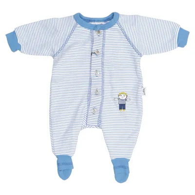 Rompers (Blue, White) from Laban Cotton