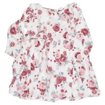 Robe (Blanc, Multicolore) de H&M Baby Coton