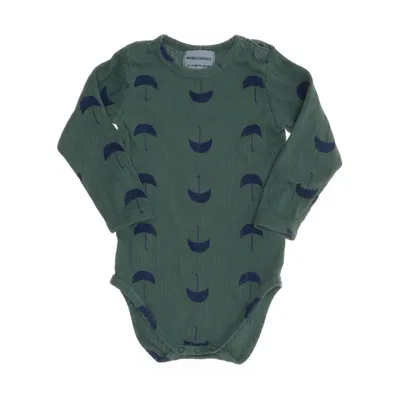 Body (Vert, Bleu) de Bobo Choses Élasthane, Coton biologique