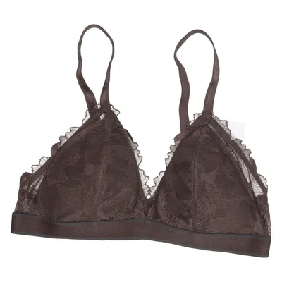 Bralette (Brown) from Schiesser Elastane, Polyamide
