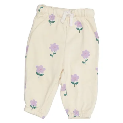 Sweatpants (Beige, Lilla, Grøn) fra Rikiki Bomuld, Polyester
