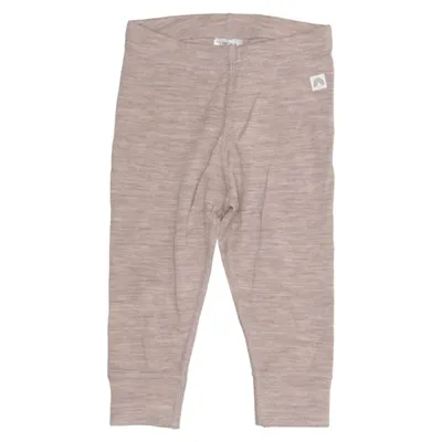 Baselayer-bukser (Beige) fra Lindex Baby Merinould