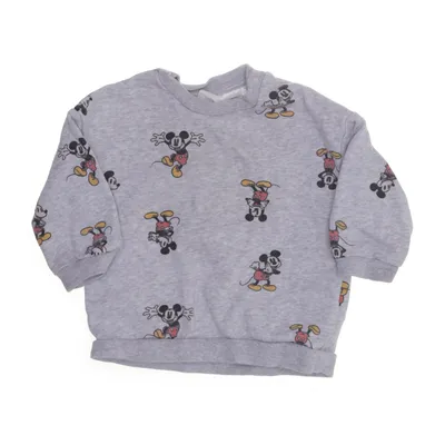 Sweatshirt (Gray, Multicolored) from H&M x Disney Cotton, Elastane, Polyester