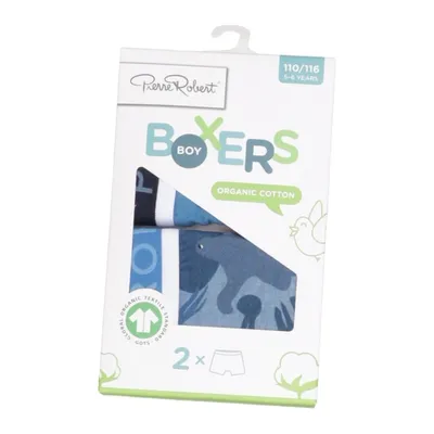Sous-vêtement (Bleu) de Pierre Robert Élasthane, Coton biologique