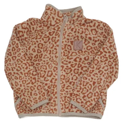 Fleece jacket (Brown, Beige) from Kuling Polyester