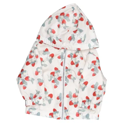 Regnjacka (Vit, Röd, Grön) från H&M Polyester