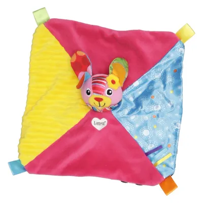 Snuttefilt (Rosa, Blå, Gul) från Lamaze Polyester