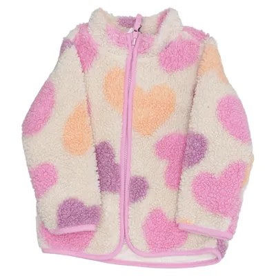 Veste polaire (Rose, Orange, Violet, Blanc) de H&M Coton, Polyester