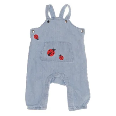 Dungarees (Blue) from Minimarket Cotton, Elastane