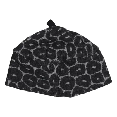 Beanie (Black, Gray) from Jordnära Wool