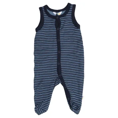 Rompers (Blue, Black) from Joha Merino wool, Polyamide