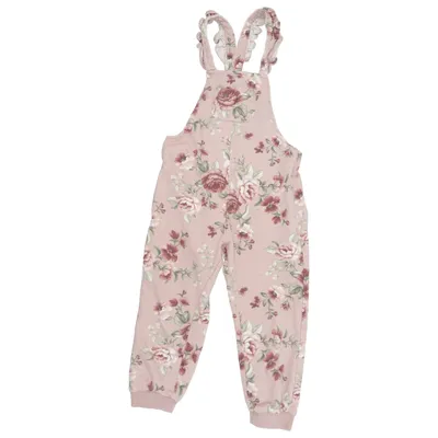 Tuinbroek (Roze, Meerkleurig) van Newbie by KappAhl Katoen