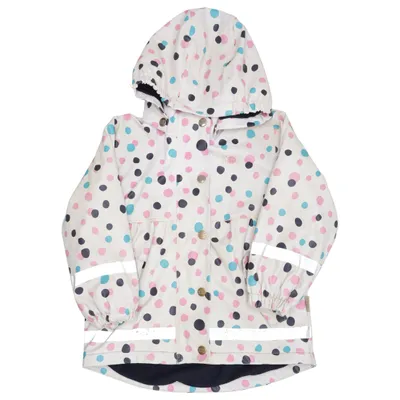 Veste imperméable (Blanc, Multicolore) de Petite Chérie Polyester, Polyuréthane