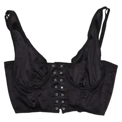 Bustier (Sort) fra Cottelli Collection Elastan, Polyamid