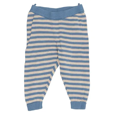 Pantalon de survêtement (Bleu, Beige) de Alana Coton