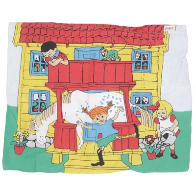 Pillowcase (Pippi Långstrump) from Pippi Långstrump by Martinex Cotton