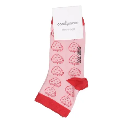 Chaussettes (Rose, Rouge) de Coolsocks Coton, Élasthane, Polyamide