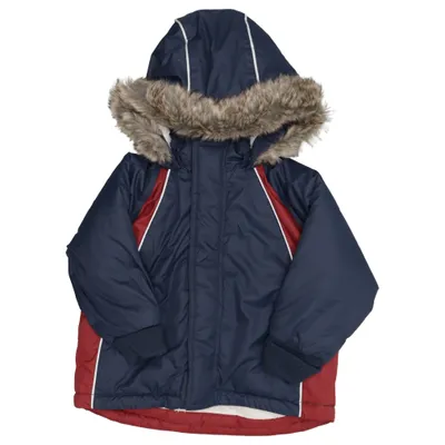 Vinterjacka (Blå, Röd, Vit) från Ketch Polyester