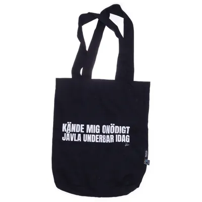 Tygpåse (Svart) från Neutral Bomull