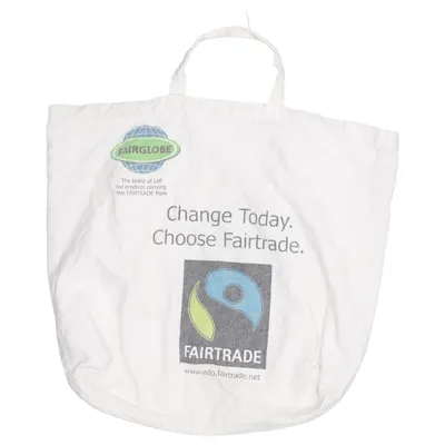 Tygpåse (Vit, Flerfärgad) från Fair Trade Bomull
