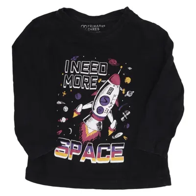 Lange mouwen shirt (Zwart) van Primark Cares Katoen