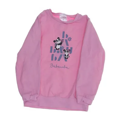 Sweatshirt (Roze) van Babauba Katoen, Elastaan
