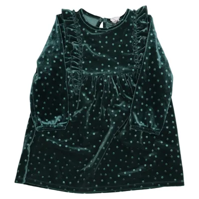 Kleid (Grün) von H&M Baby Elasthan, Polyester