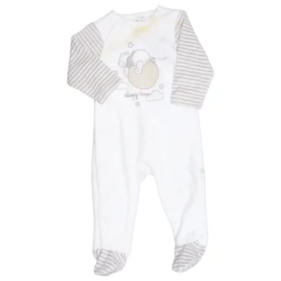 Rompertjes (Wit, Bruin) van Disney Baby Katoen, Polyester