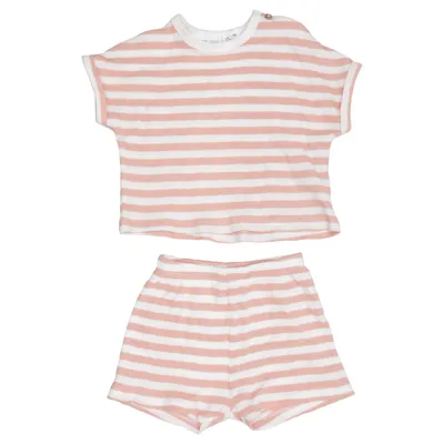 Set (Roze, Wit) van Zara Katoen