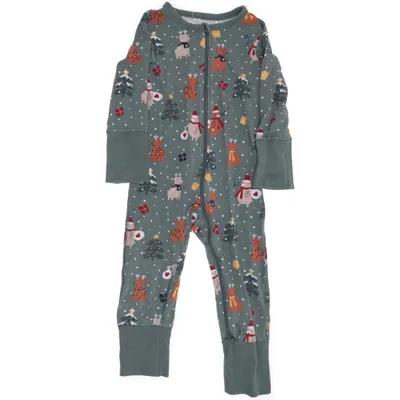 Rompers (Green, Multicolored) from Polarn O. Pyret Organic cotton, Elastane