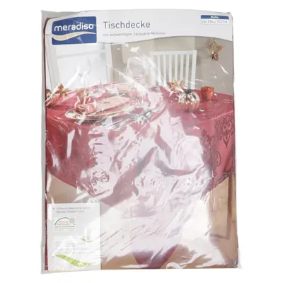 Nappe de table (Rouge) de Meradiso Polyester