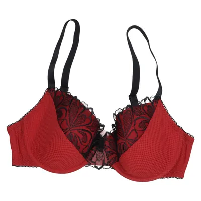 Bh (Rood, Zwart) van Hunkemöller Elastaan, Polyamide, Polyester