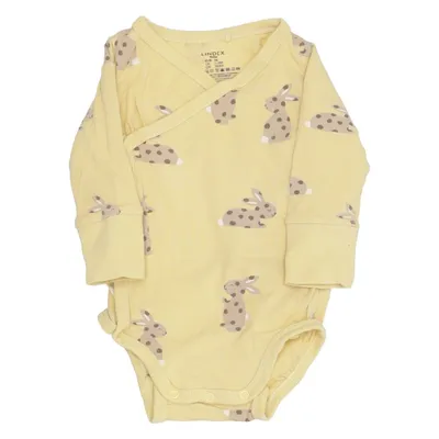 Body (Gul) fra Lindex Baby Bomuld, Elastan