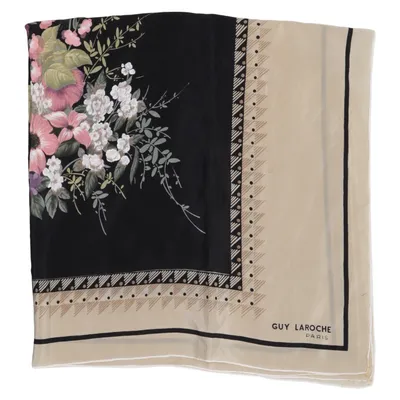 Halstuch (Beige, Schwarz, Mehrfarbig) von Guy Laroche