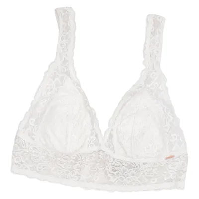 Brassière (Blanc) de Eco Coton, Élasthane, Polyamide