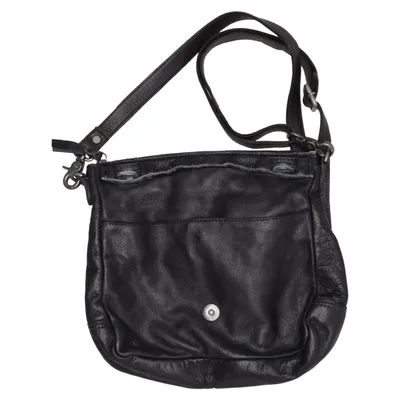 Sac à bandoulière (Noir) de Unmade Copenhagen Coton, Cuir