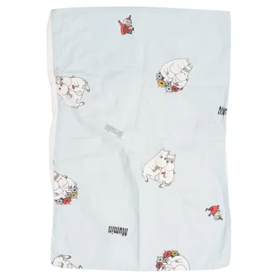 Pillowcase (Blue, Multicolored) from Moomin Cotton