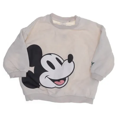 Sweatshirt (Beige) from H&M x Disney Cotton, Elastane, Polyester