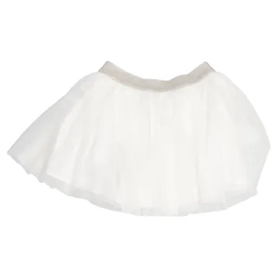 Jupe en tulle (Blanc) de Milla Star
