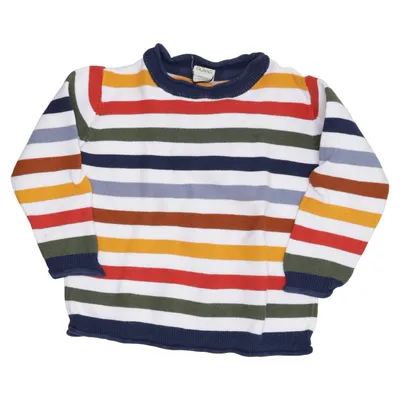 Sweater (Blue, White, Multicolored) from Alana Cotton