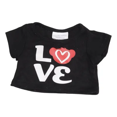 T-shirt (Svart, Röd, Vit) från Build A Bear Workshop