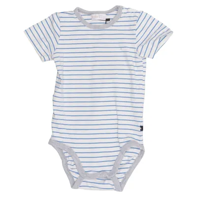 Body (Blå, Vit, Grå) från Baby by Lindex Bomull, Elastan