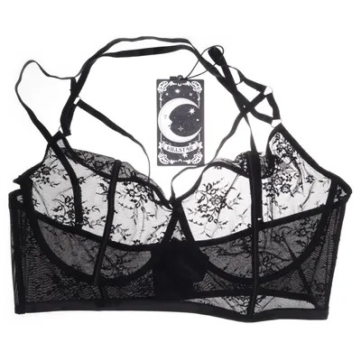 Bustier (Svart) från Killstar Polyamid