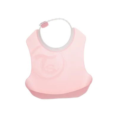 Haklapp (Rosa, Vit) från Twistshake